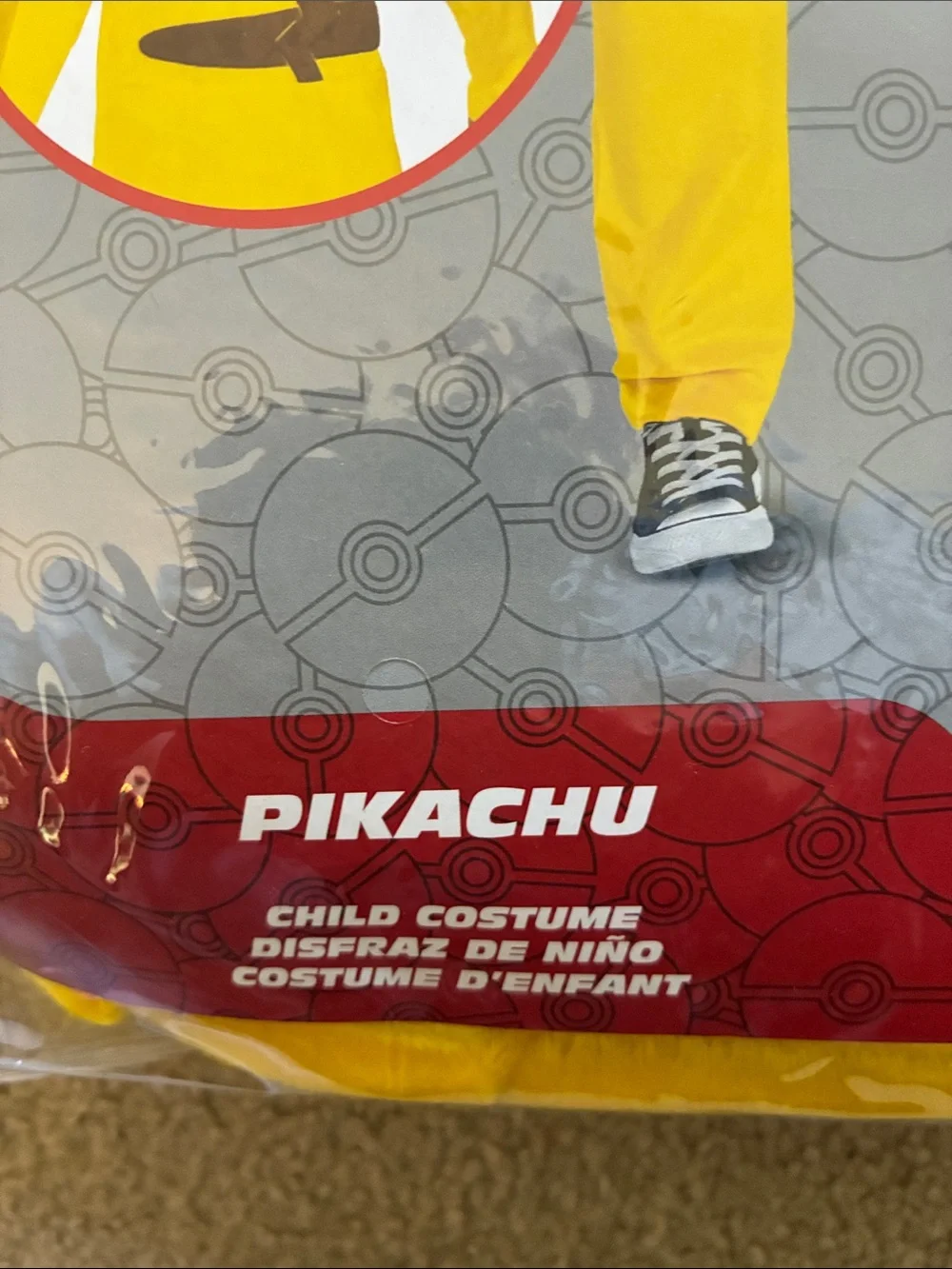 Pokémon Pikachu Child Costume - Size M (7/8) - Picture 3 of 7